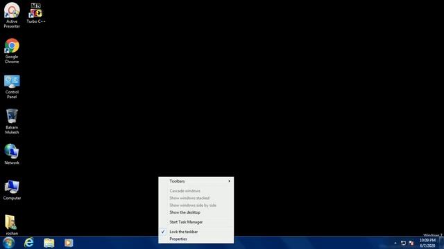 How To Hide and Unhide The Taskbar In Windows 7 || Unhide Or Hide The Taskbar In Hindi смотреть онлайн