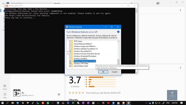 Ubuntu Installation using Microsoft Store || UBUNTU 20.04.4 LTS смотреть онлайн