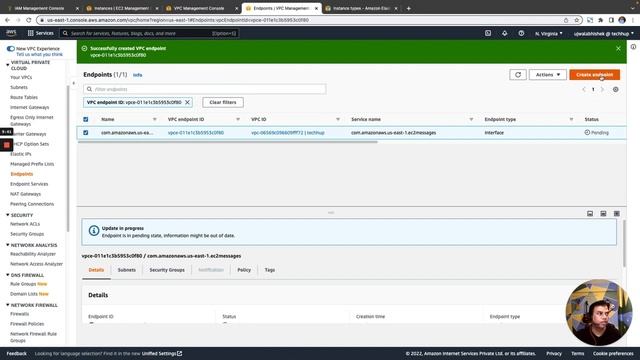 Enable AWS Session Manager For Private EC2 Instance in private subnet смотреть онлайн