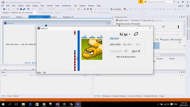 [window form C#] - Game rắn săn mồi. смотреть онлайн