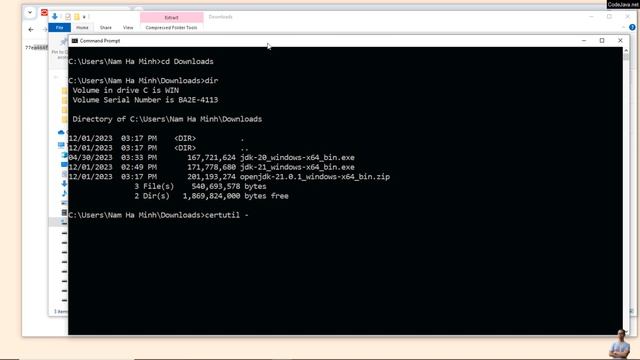 Download and Install OpenJDK 21 on Windows смотреть онлайн