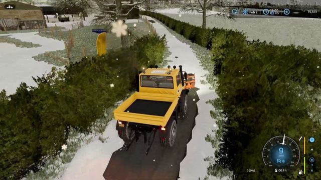 Merry Christmas! Clearing Snow ! #10 | Purbeck Valley | Farming Simulator 22 смотреть онлайн