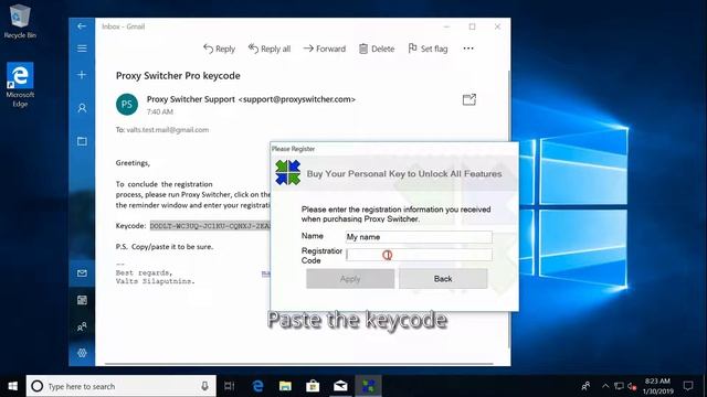 Registering Proxy Switcher смотреть онлайн