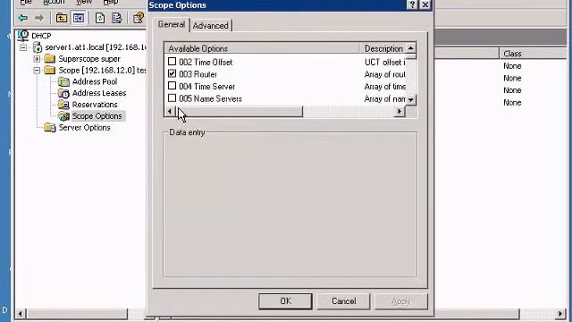 Add time server to Windows DHCP scope смотреть онлайн