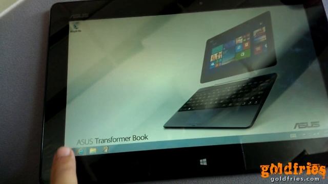 Windows 8.1 (Start Button Demo) on Asus Transformer Book T100 смотреть онлайн
