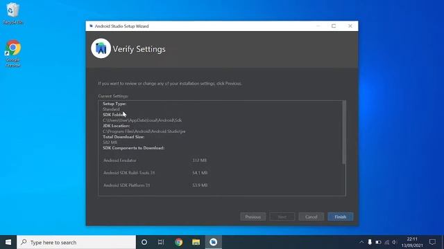 Installing Android Studio Arctic Fox on Windows 10 смотреть онлайн