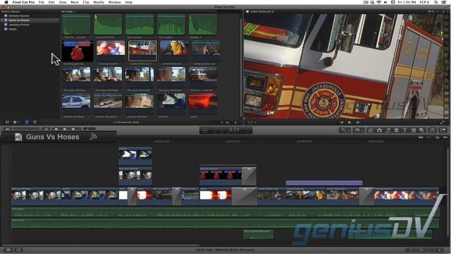 Final Cut Pro X (version 10.09) Interface Windows смотреть онлайн
