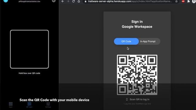 TraitWare Passwordless Login to Google Workspace смотреть онлайн