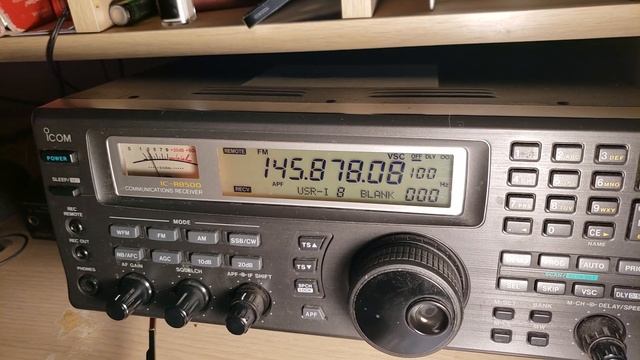 AO-92 Amateur radio Satellite received August 28th 2018 Icom IC R-8500 receiver смотреть онлайн