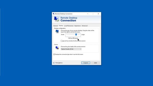 How to enable full screen for Remote Desktop in Windows 10 смотреть онлайн