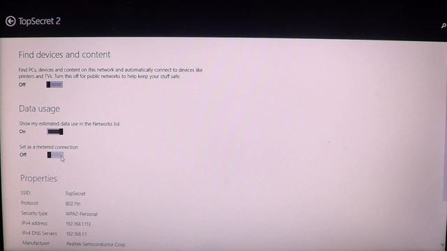Windows 8.1 Metered connection Data usage option смотреть онлайн