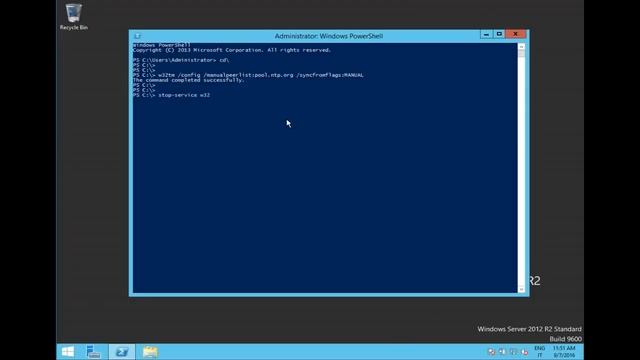 Configuring NTP on Windows 2012 Server смотреть онлайн