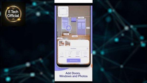 AR Plan 3D Tape Measure - Measure Hights And Perimeters In Seconds - E Tech Official