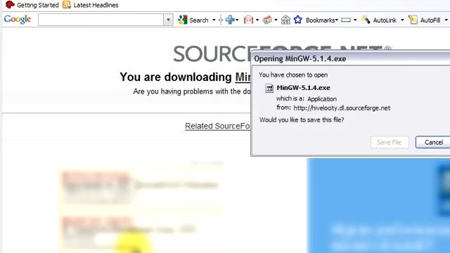 1 · Downloading MinGW |Difficulty:•| смотреть онлайн