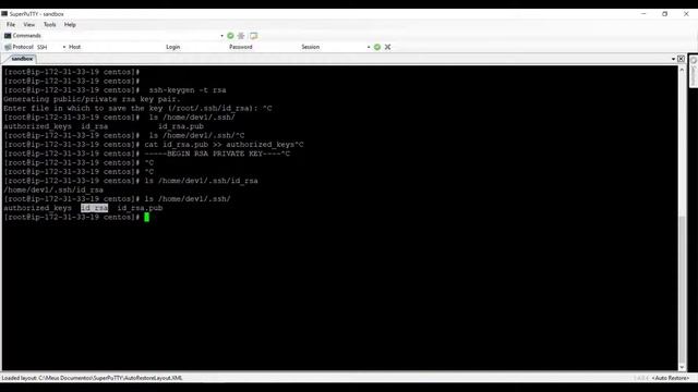 Remote SSh no Visual Studio (VS) por chave (RSA) para acessar arquivos. Evite o UNPROTECTED PRIVAT смотреть онлайн