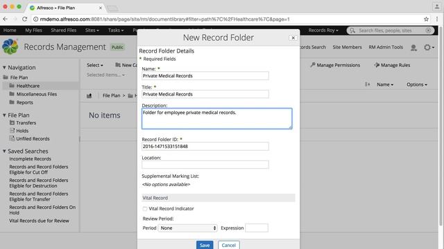 Alfresco Governance Services смотреть онлайн