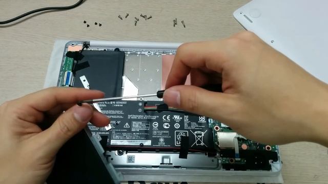 Asus EeeBook E202sa 개봉 및 SSD업그레이드 (Disassembling / Upgrade Notebook Laptop)