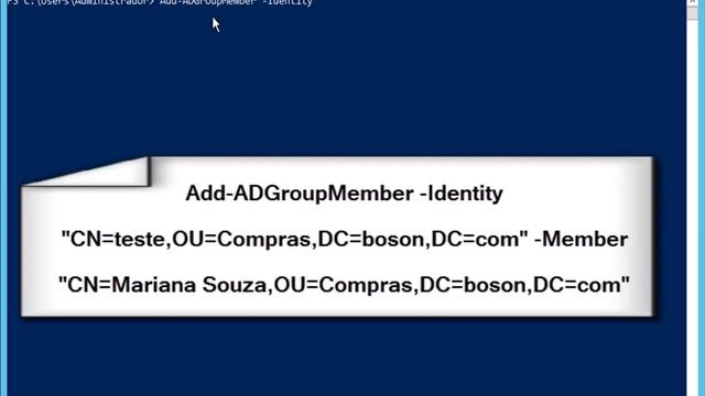 10 - Windows PowerShell - Gerenciando Grupos do Active Directory no Windows Server смотреть онлайн