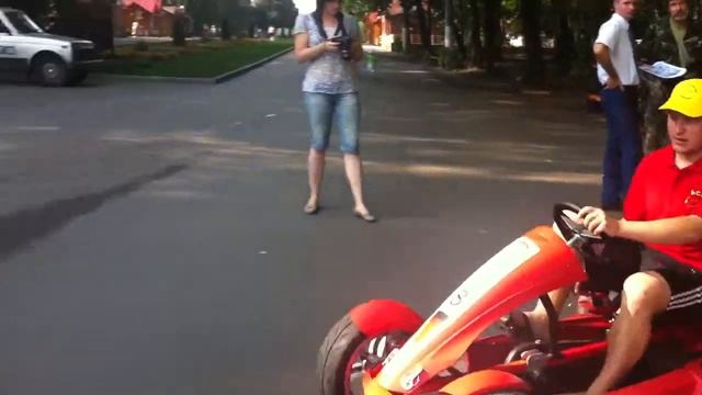 Веломобили в Центральном парке