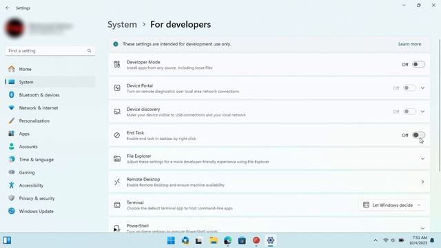 How to Enable the "End Task" Option in the Windows 11 Taskbar Menu 2023 (Latest Update) смотреть онлайн