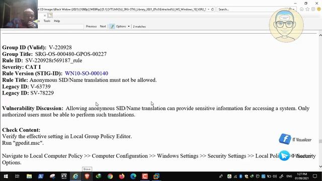 28-Windows 10 Security Technical Implementation Guide Version: 2 Release: 2 04 May 2021 Part 12 смотреть онлайн