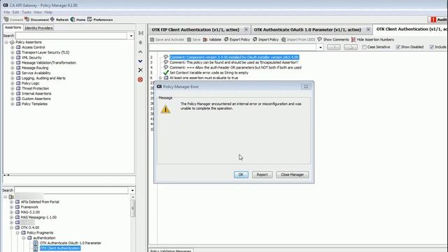 CA API Gateway: Unable to Retrieve Service Properties смотреть онлайн