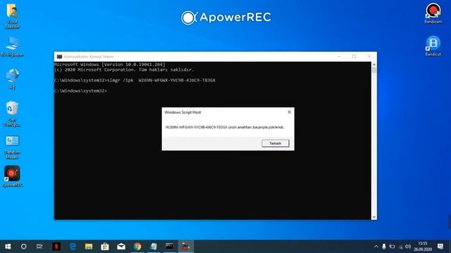 Windows 10 Ürün Anahtarı etkinleştirme смотреть онлайн