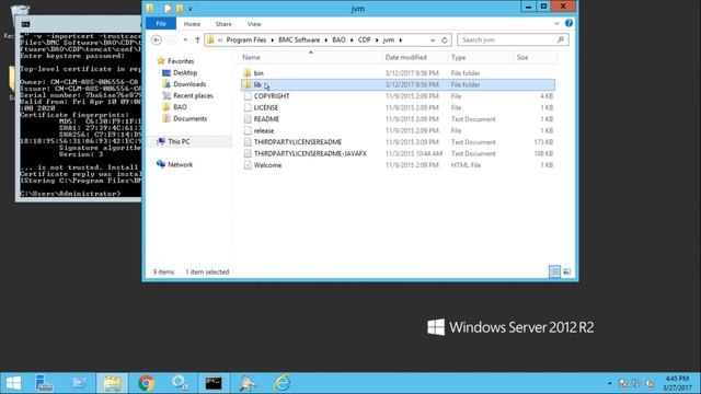 BMC Atrium Orchestrator Importing CA signed certificates Part 4 смотреть онлайн