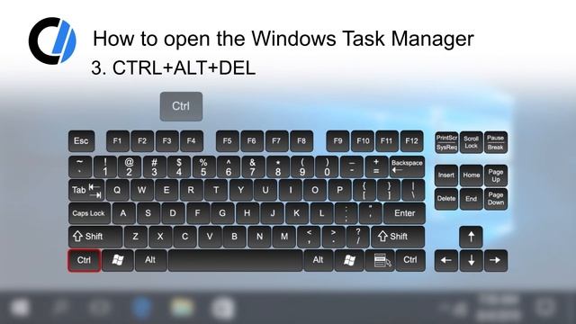 How to open the Windows Task Manager смотреть онлайн