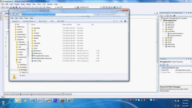 How to ... create a new website in Windows7 to be used in ASP.NET MVC смотреть онлайн