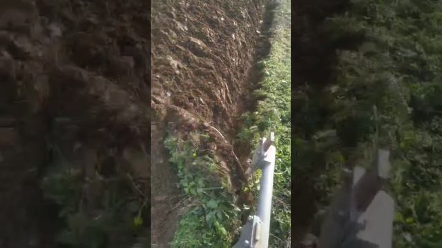 КМЗ-012 идеальеая пахота курганским плугом. смотреть онлайн