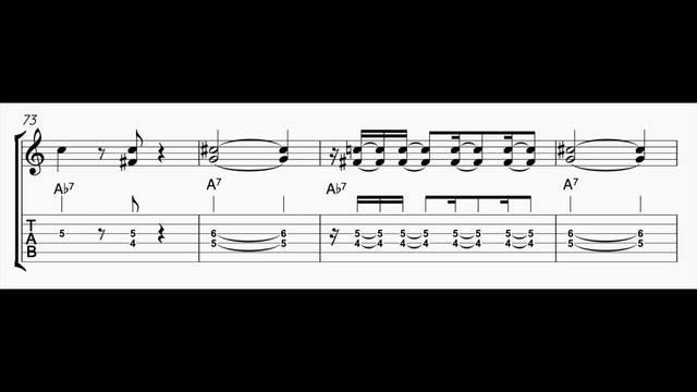 Windows / Romain Pilon Jazz Guitar Solo Transcription TAB смотреть онлайн