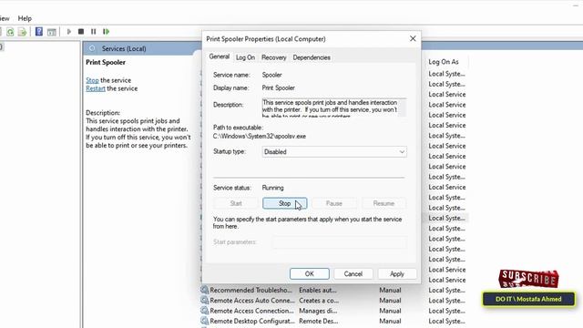 How to Enable or Disable Print Spooler Service Windows 10 / 11 смотреть онлайн