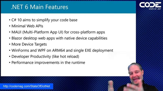 .NET 5 & .NET 6 Preview - with Markus Egger смотреть онлайн