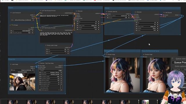Comfy UIでReactorをインストールして使用する方法 смотреть онлайн