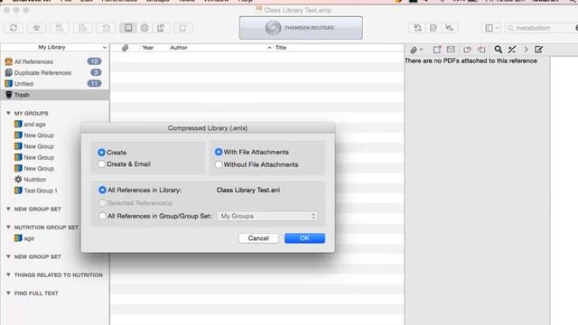 Compress/ save/ email your library (Mac) смотреть онлайн