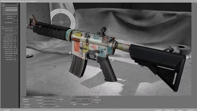 CS GO workshop skins: M4A4 stampdream смотреть онлайн