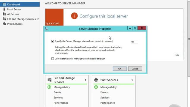 16 Prevent Server Manager on Start Up смотреть онлайн