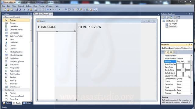 Visual Basic 2010 Tutorial, Create a Simple HTML Editor смотреть онлайн