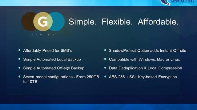 Clients First Disaster Recovery Demo смотреть онлайн