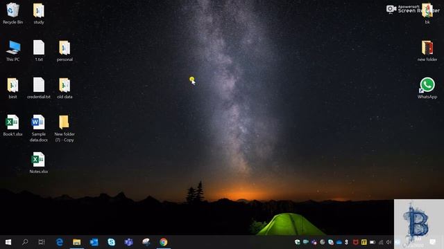How to Hide Desktop icons and files while sharing your screen on Windows смотреть онлайн