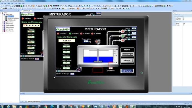 HMI Xinje TouchWin Visão Geral смотреть онлайн