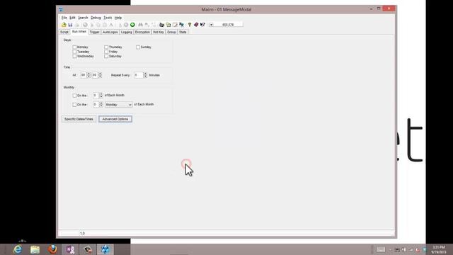 How to make a macro execute upon Windows startup. смотреть онлайн