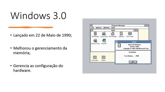 #3 - GESTÃO DE SISTEMAS OPERACIONAIS - EVOLUÇÃO WINDOWS DA MICROSOFT смотреть онлайн