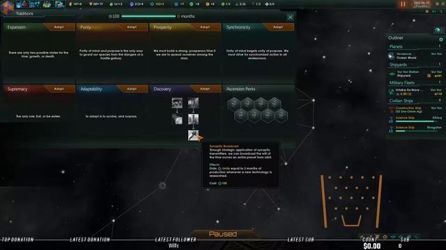 Stellaris 2.1 Livestream 1 смотреть онлайн