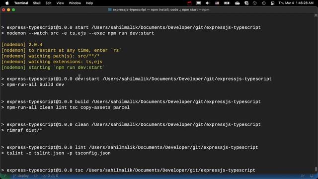 Terminal trick: Running multiple commands смотреть онлайн