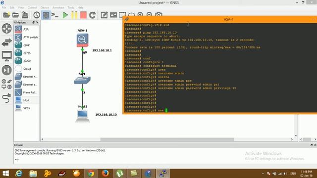 Cisco ASA Basic How to Enable Telnet on Cisco ASA смотреть онлайн