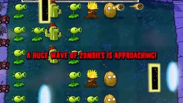 Plant vs Zombies 1: Mini Game, Portal Combat. Playing On PC Windows 10. смотреть онлайн