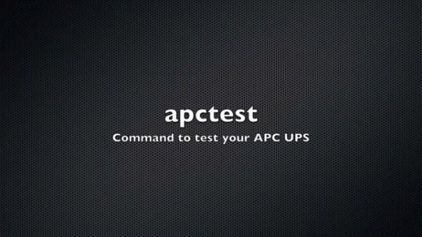 Debian / Ubuntu Linux: APC Controlling and Monitoring UPSes with apcupsd