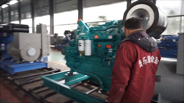 Assembling Engga Alternator to Cummins Diesel Generator Set - Starlight Power смотреть онлайн